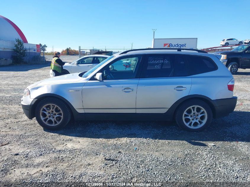 2005 BMW X3 VIN: WBXPA73485WA78104 Lot: 12129656