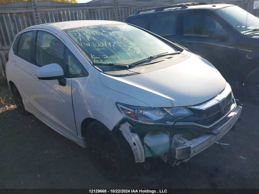 2018 Honda Fit Sport VIN: 3HGGK5H65JM100142 Lot: 12129668