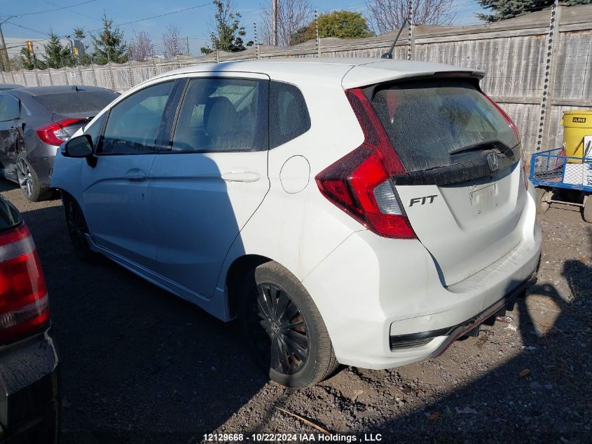 2018 Honda Fit Sport VIN: 3HGGK5H65JM100142 Lot: 12129668