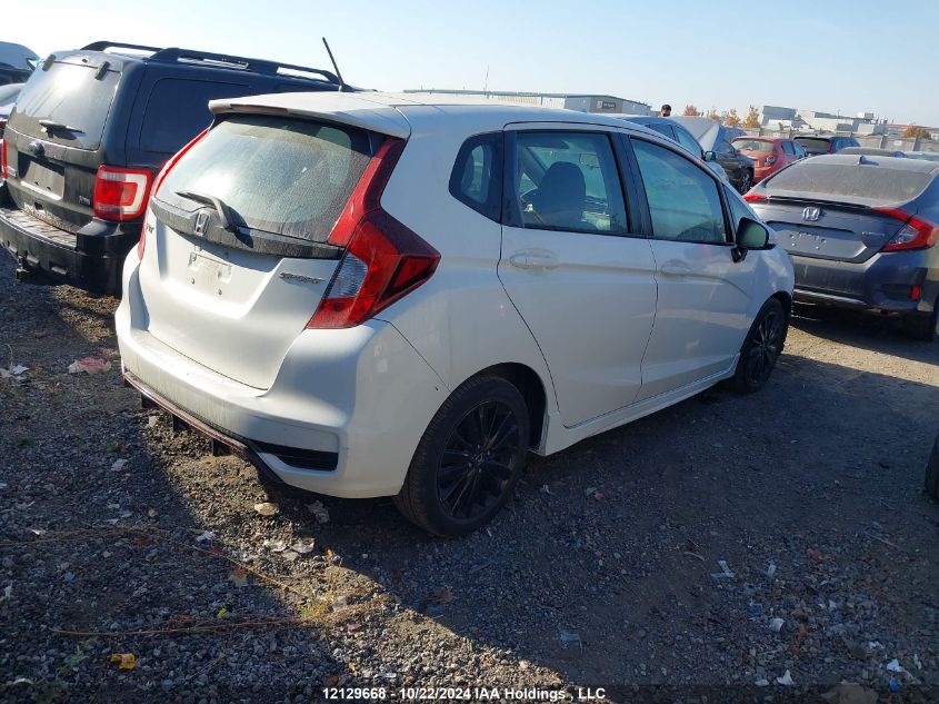 2018 Honda Fit Sport VIN: 3HGGK5H65JM100142 Lot: 12129668