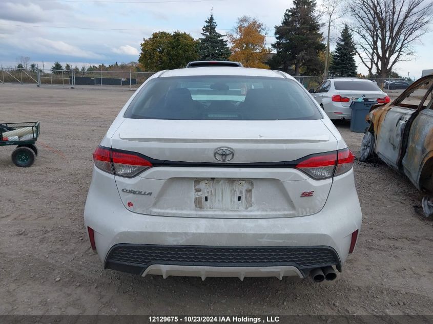 2020 Toyota Corolla Se VIN: 5YFB4RBE3LP047785 Lot: 12129675