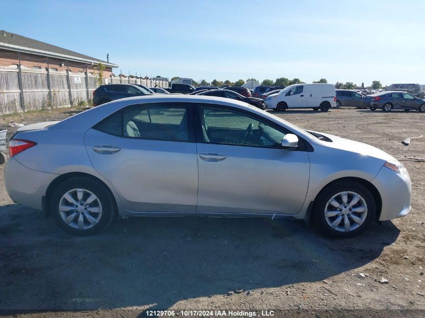 2016 Toyota Corolla VIN: 2T1BURHE3GC664214 Lot: 12129706