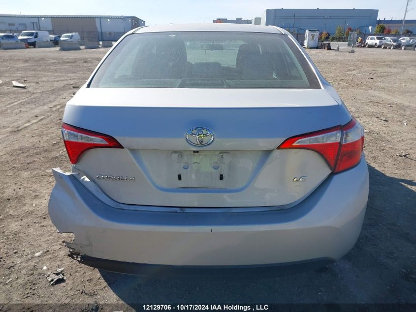 2016 Toyota Corolla VIN: 2T1BURHE3GC664214 Lot: 12129706