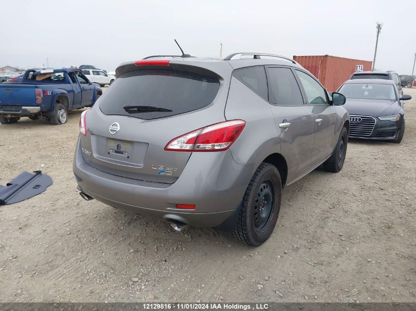 2011 Nissan Murano Le VIN: JN8AZ1MW3BW185194 Lot: 12129816