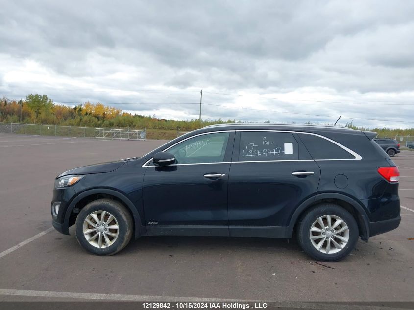 2017 Kia Sorento VIN: 5XYPGDA39HG256122 Lot: 12129842