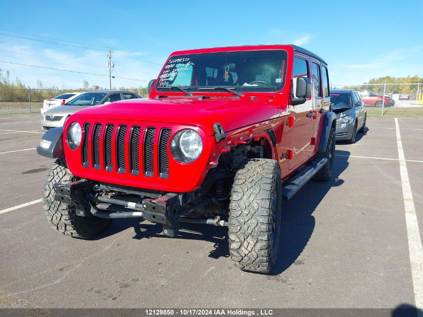 2020 Jeep Wrangler Unlimited Sport Altitude VIN: 1C4HJXDG8LW339350 Lot: 12129850