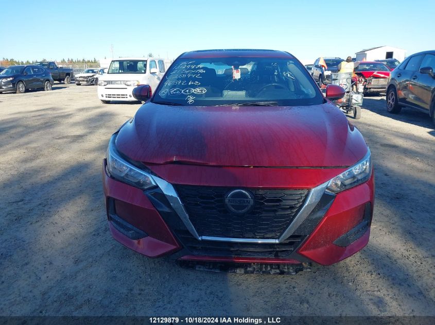 2021 Nissan Sentra VIN: 3N1AB8CV5MY200942 Lot: 12129879