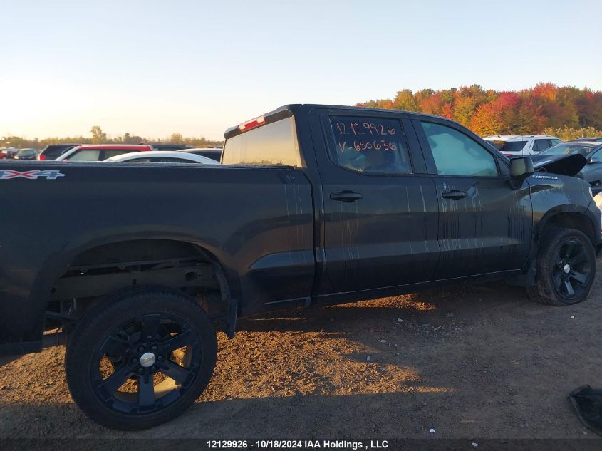 2022 Chevrolet Silverado 1500 VIN: 3GCPDAEK8NG650636 Lot: 12129926