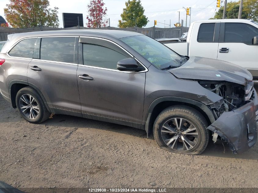 2019 Toyota Highlander Le/Le Plus VIN: 5TDBZRFH0KS701508 Lot: 12129938