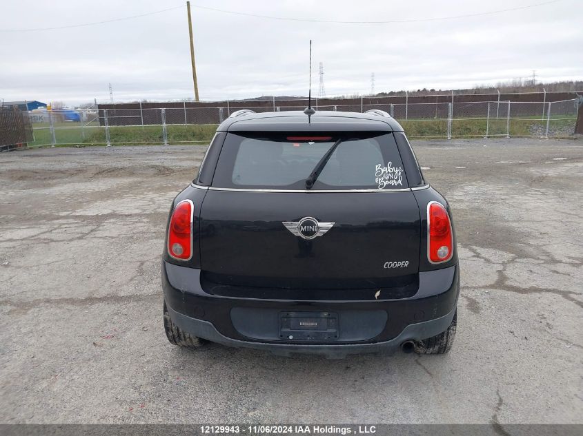 2011 Mini Cooper Countryman VIN: WMWZB3C51BWM00978 Lot: 12129943