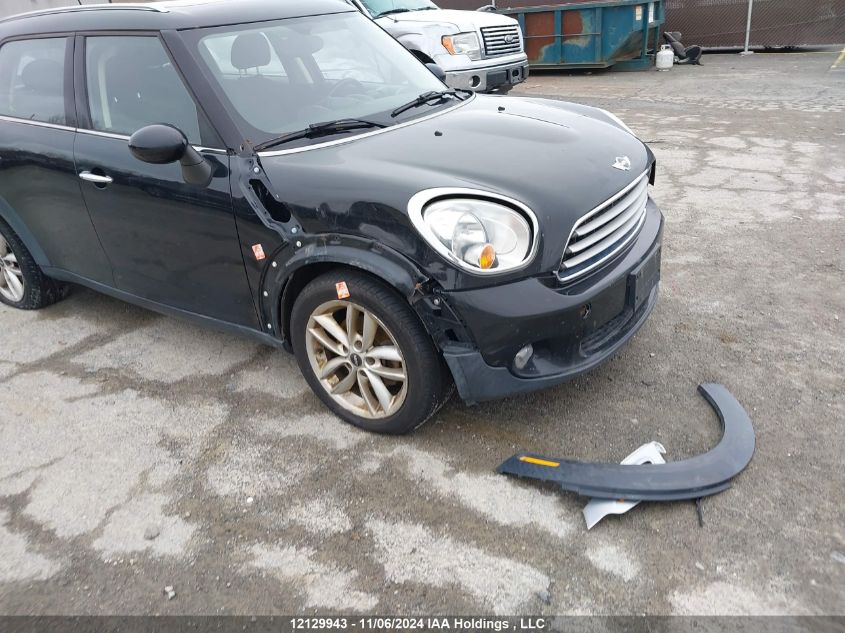 2011 Mini Cooper Countryman VIN: WMWZB3C51BWM00978 Lot: 12129943