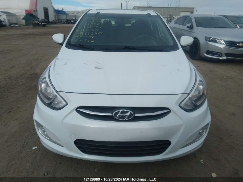 2017 Hyundai Accent Se VIN: KMHCT5AEXHU340591 Lot: 12129989