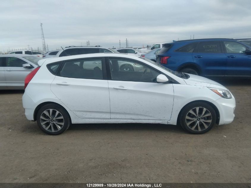 2017 Hyundai Accent Se VIN: KMHCT5AEXHU340591 Lot: 12129989