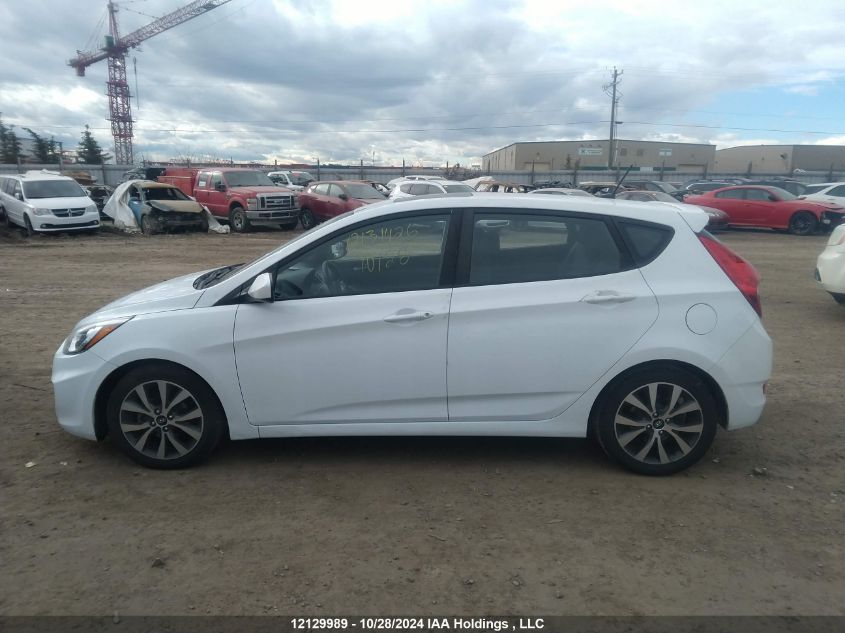 2017 Hyundai Accent Se VIN: KMHCT5AEXHU340591 Lot: 12129989