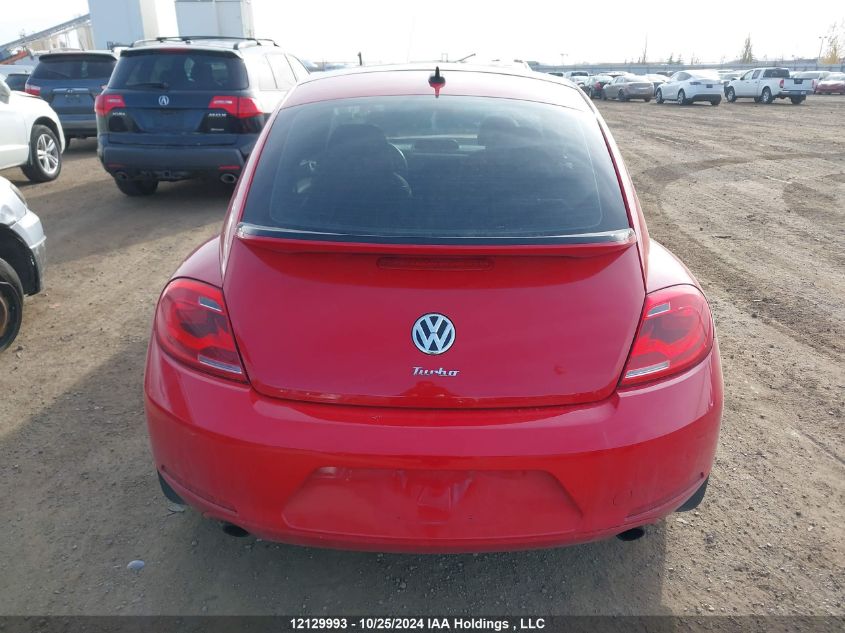 2013 Volkswagen Beetle Turbo VIN: 3VWVS7AT1DM674966 Lot: 12129993