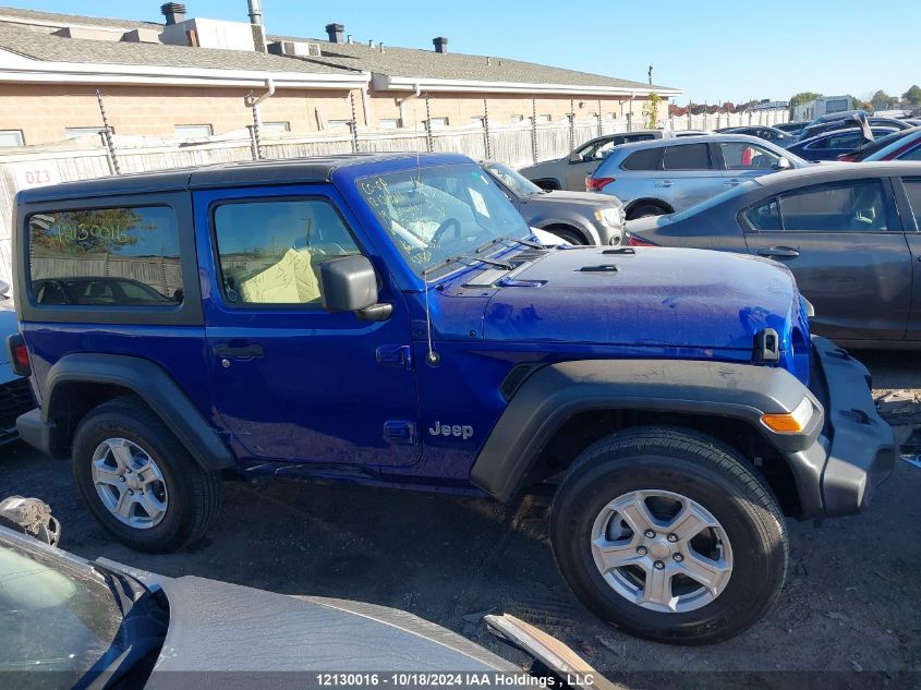 2019 Jeep Wrangler Sport VIN: 1C4GJXAG4KW621886 Lot: 12130016