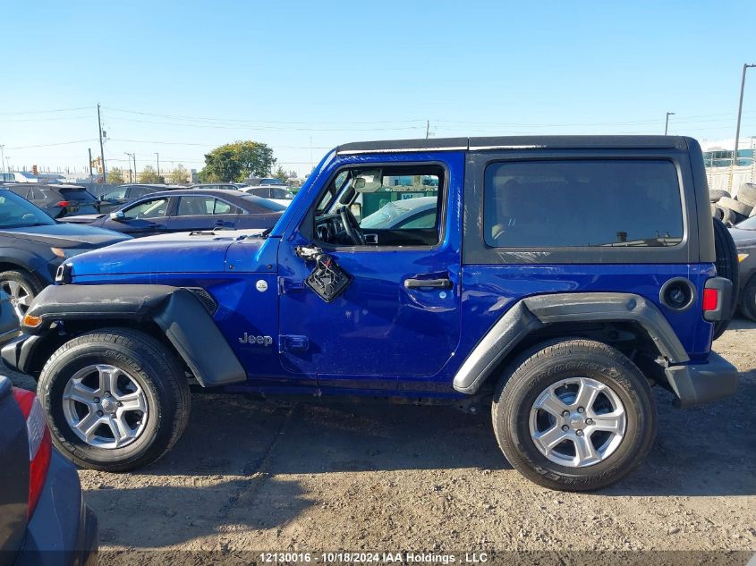 2019 Jeep Wrangler Sport VIN: 1C4GJXAG4KW621886 Lot: 12130016