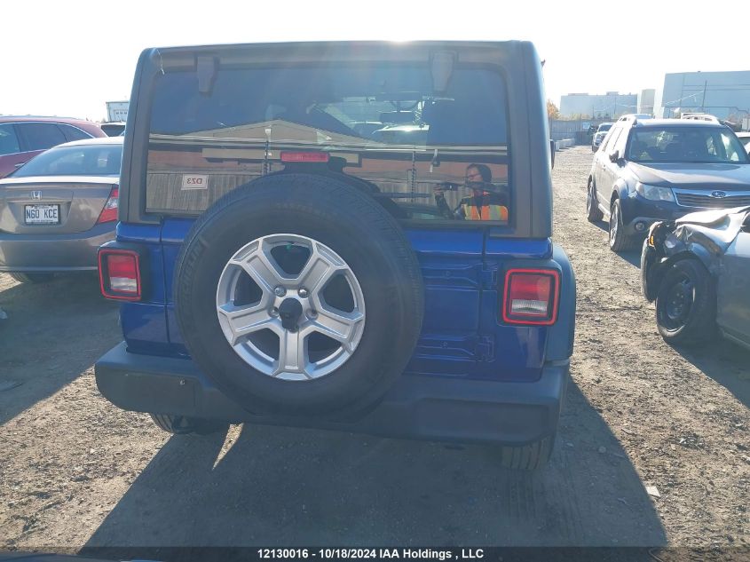 2019 Jeep Wrangler Sport VIN: 1C4GJXAG4KW621886 Lot: 12130016