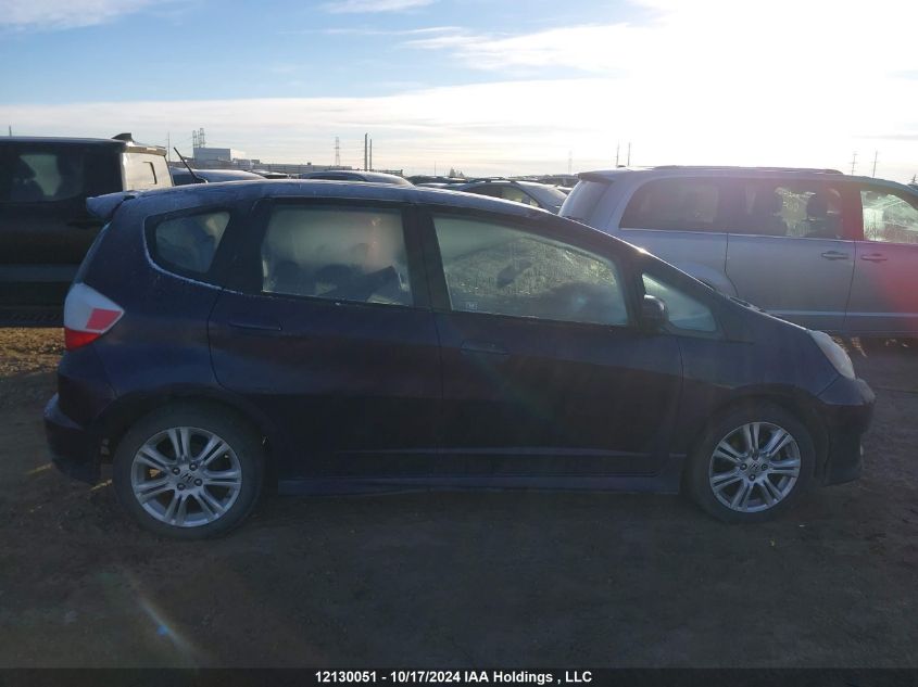 2010 Honda Fit Sport VIN: JHMGE8H46AC034402 Lot: 12130051