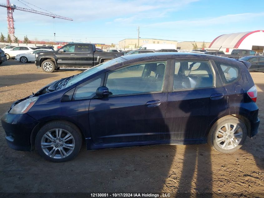 2010 Honda Fit Sport VIN: JHMGE8H46AC034402 Lot: 12130051