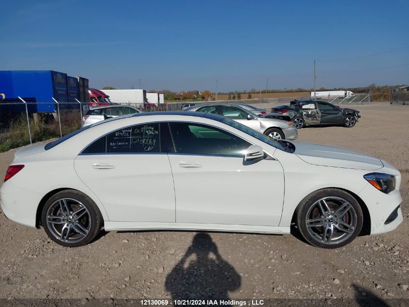 2018 Mercedes-Benz Cla VIN: WDDSJ4EB1JN564953 Lot: 12130069