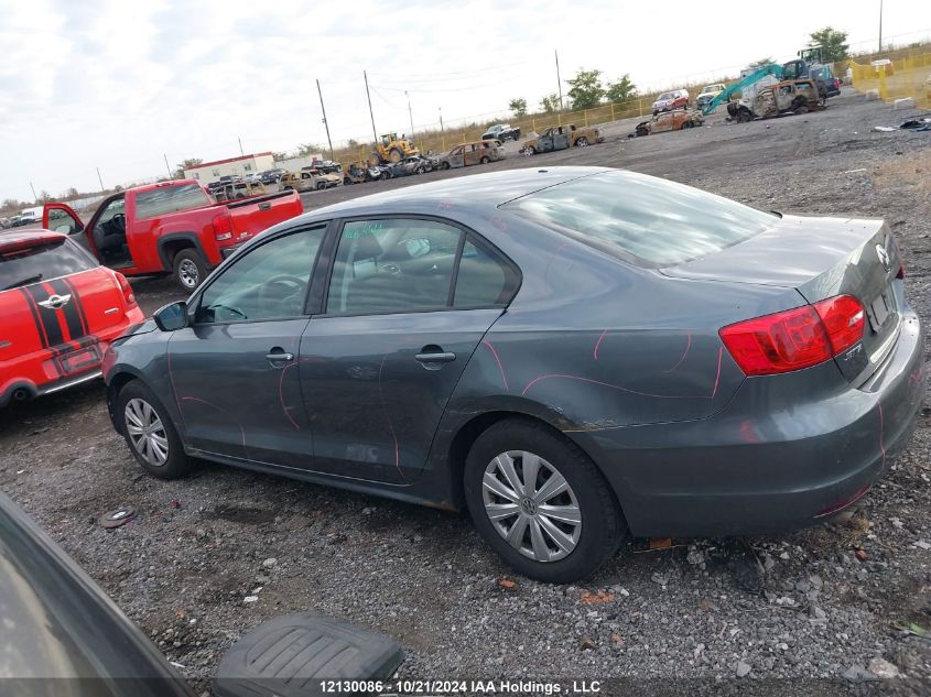 2013 Volkswagen Jetta Sedan VIN: 3VW2K7AJ2DM426677 Lot: 12130086