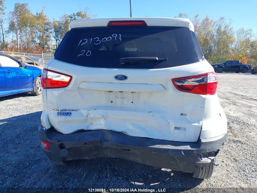 2020 Ford Ecosport Se VIN: MAJ3S2GE0LC386979 Lot: 12130091