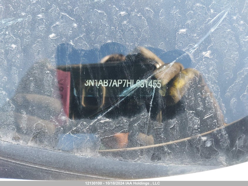 2017 Nissan Sentra VIN: 3N1AB7AP7HL681455 Lot: 12130100