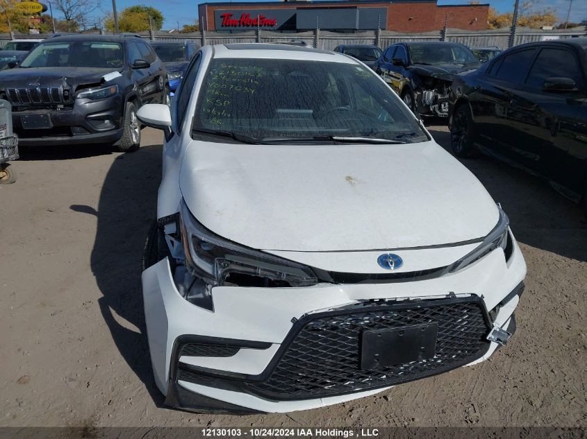 2024 Toyota Corolla Le/Se/Night Shade VIN: JTDBDMHE3RJ007634 Lot: 12130103