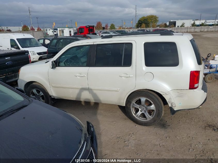 2015 Honda Pilot VIN: 5FNYF4H67FB501866 Lot: 12130135