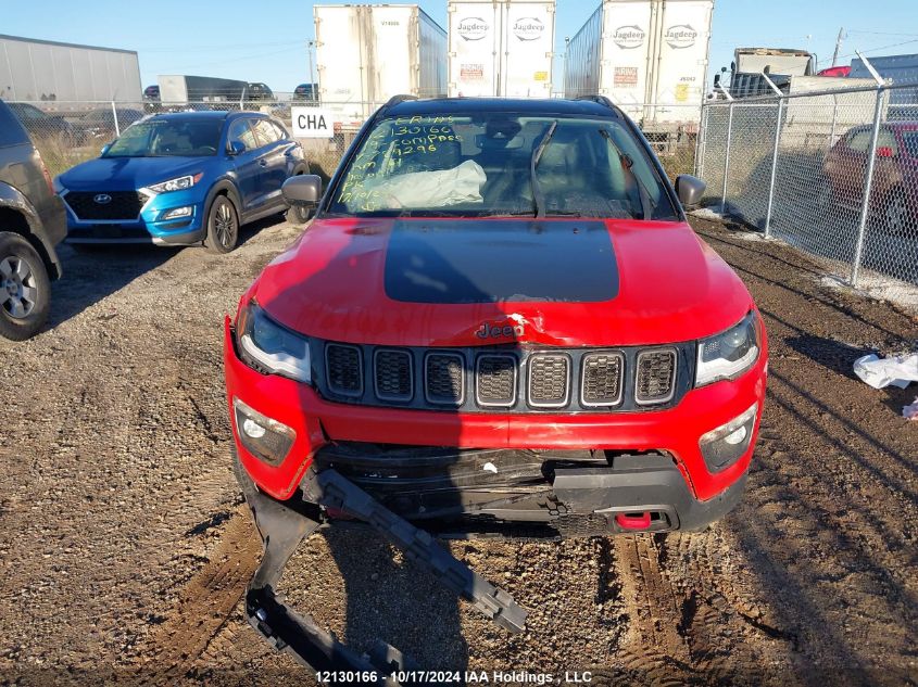 2019 Jeep Compass Trailhawk VIN: 3C4NJDDB6KT789296 Lot: 12130166