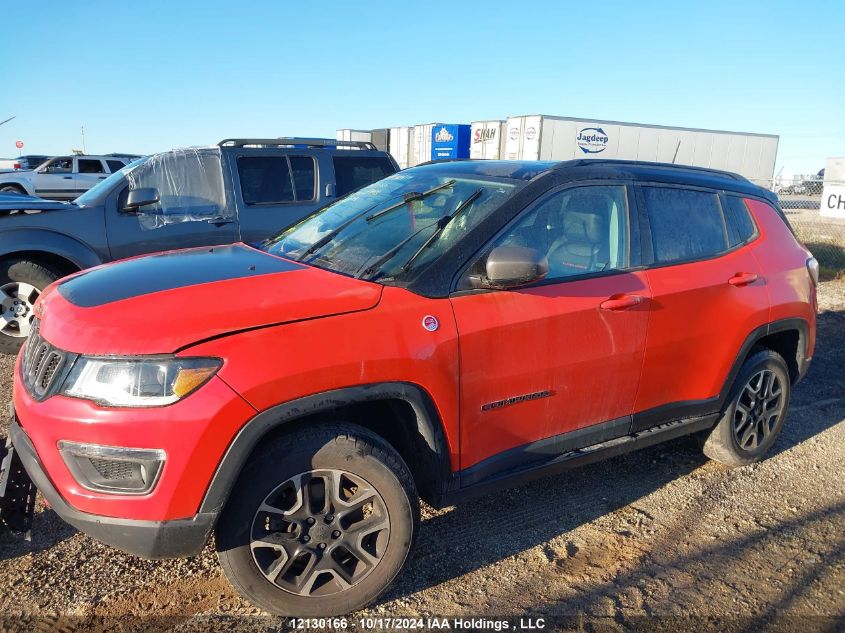 2019 Jeep Compass Trailhawk VIN: 3C4NJDDB6KT789296 Lot: 12130166