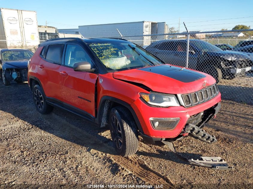 2019 Jeep Compass Trailhawk VIN: 3C4NJDDB6KT789296 Lot: 12130166