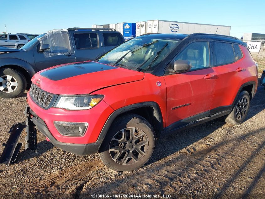 2019 Jeep Compass Trailhawk VIN: 3C4NJDDB6KT789296 Lot: 12130166