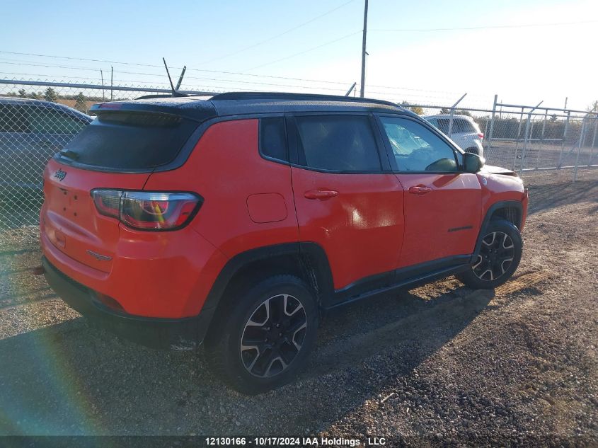 2019 Jeep Compass Trailhawk VIN: 3C4NJDDB6KT789296 Lot: 12130166