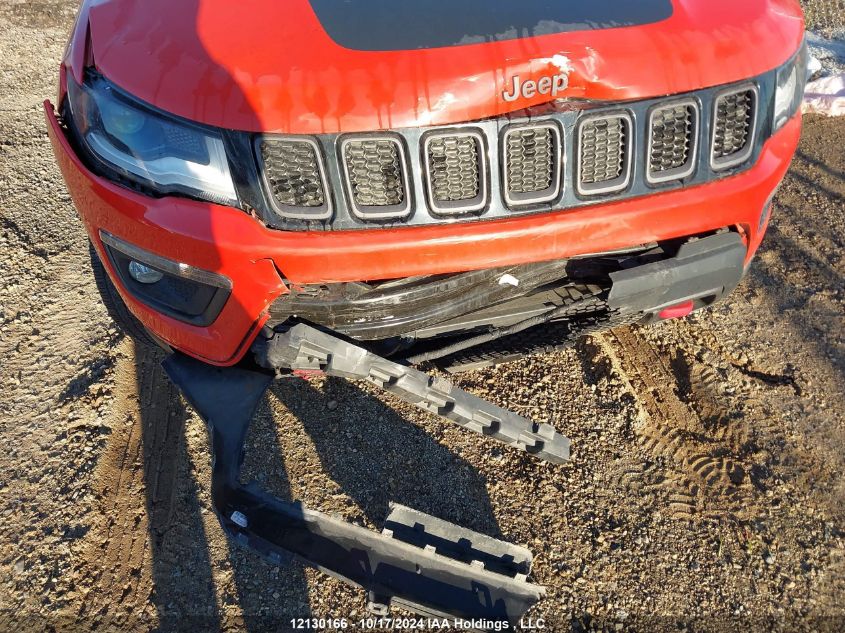 2019 Jeep Compass Trailhawk VIN: 3C4NJDDB6KT789296 Lot: 12130166