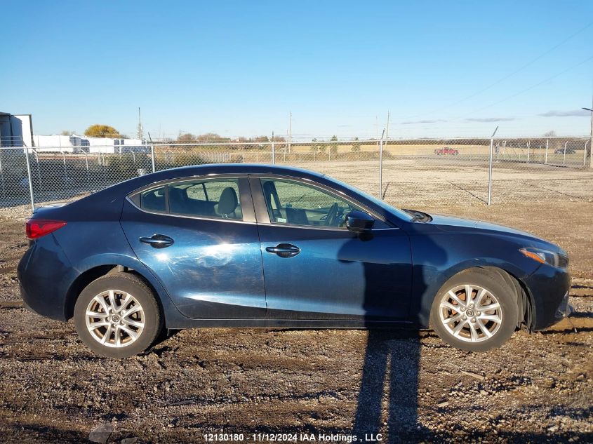 2014 Mazda 3 Touring VIN: 3MZBM1V76EM101389 Lot: 12130180