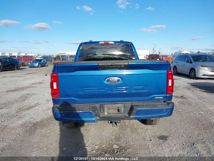 2022 Ford F150 Super Cab VIN: 1FTFX1E83NKD29880 Lot: 12130187