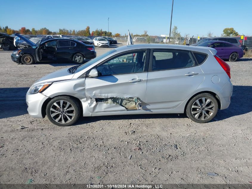 2016 Hyundai Accent Se VIN: KMHCT5AE8GU270023 Lot: 12130201