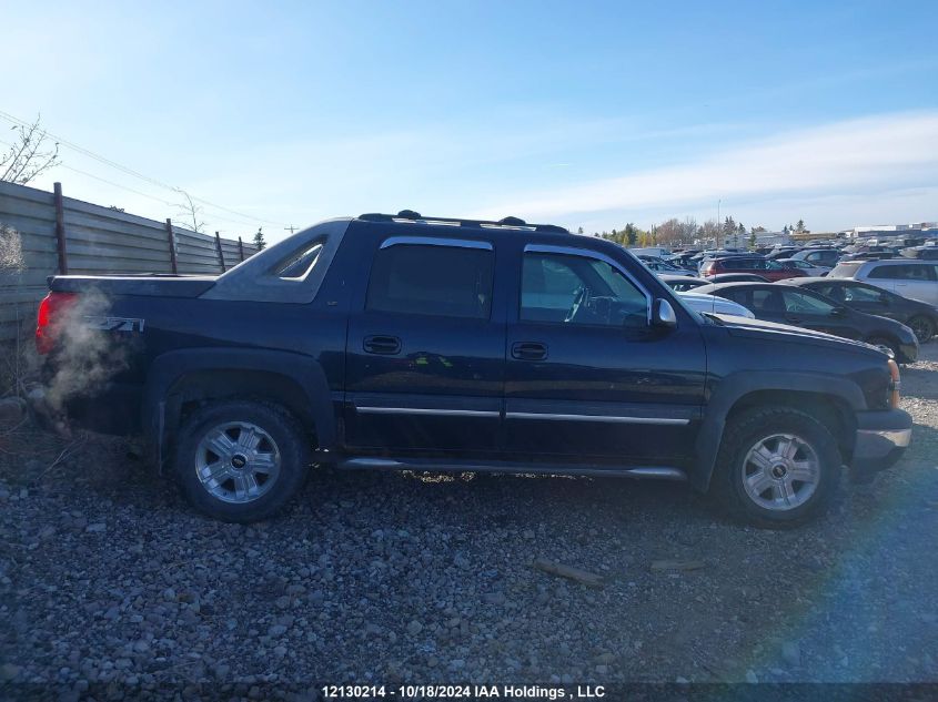 2005 Chevrolet Avalanche VIN: 3GNEK12T05G228538 Lot: 12130214