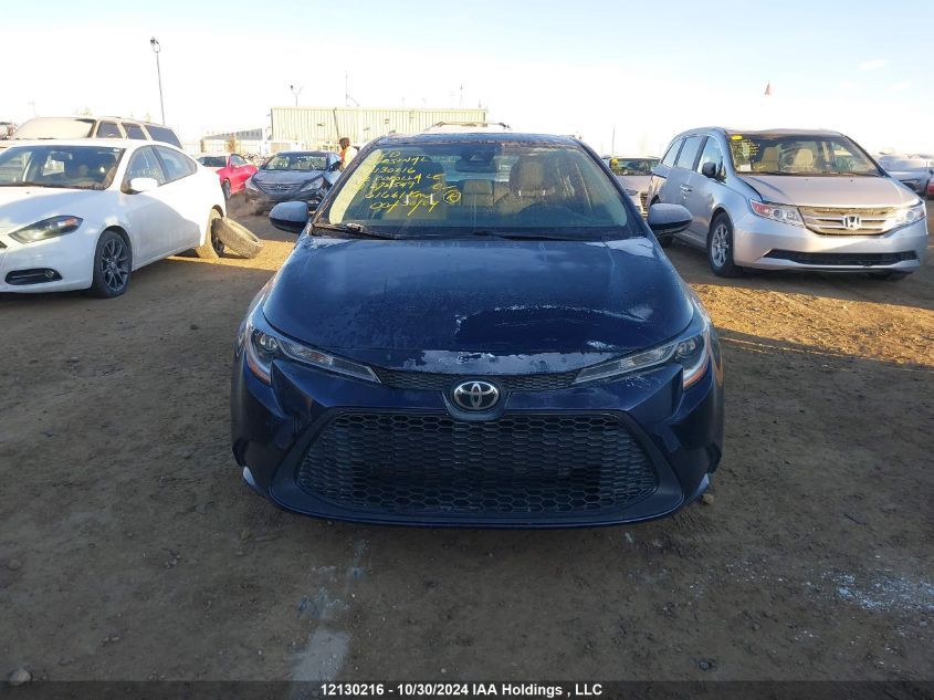 2022 Toyota Corolla Le VIN: 5YFBPMBE2NP272549 Lot: 12130216