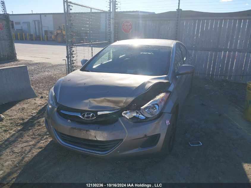 2013 Hyundai Elantra L VIN: 5NPDH4AE9DH419758 Lot: 12130236