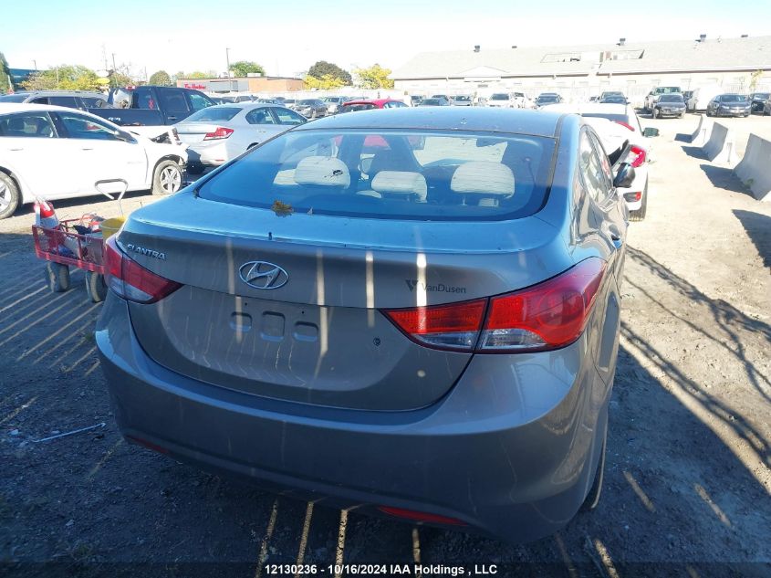 2013 Hyundai Elantra L VIN: 5NPDH4AE9DH419758 Lot: 12130236