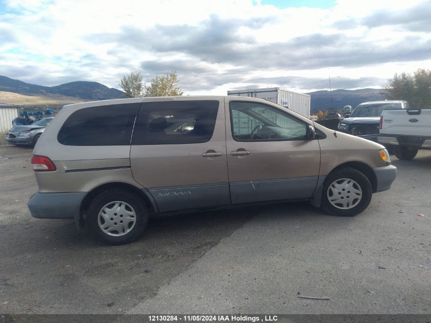 2002 Toyota Sienna Ce VIN: 4T3ZF19C22U493042 Lot: 12130284