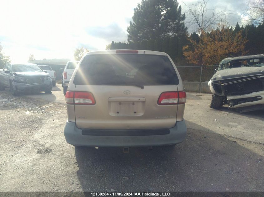 2002 Toyota Sienna Ce VIN: 4T3ZF19C22U493042 Lot: 12130284