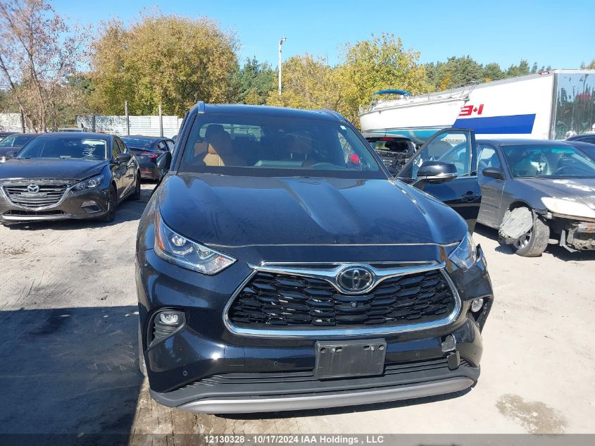 2021 Toyota Highlander Platinum VIN: 5TDFZRBH6MS160023 Lot: 12130328