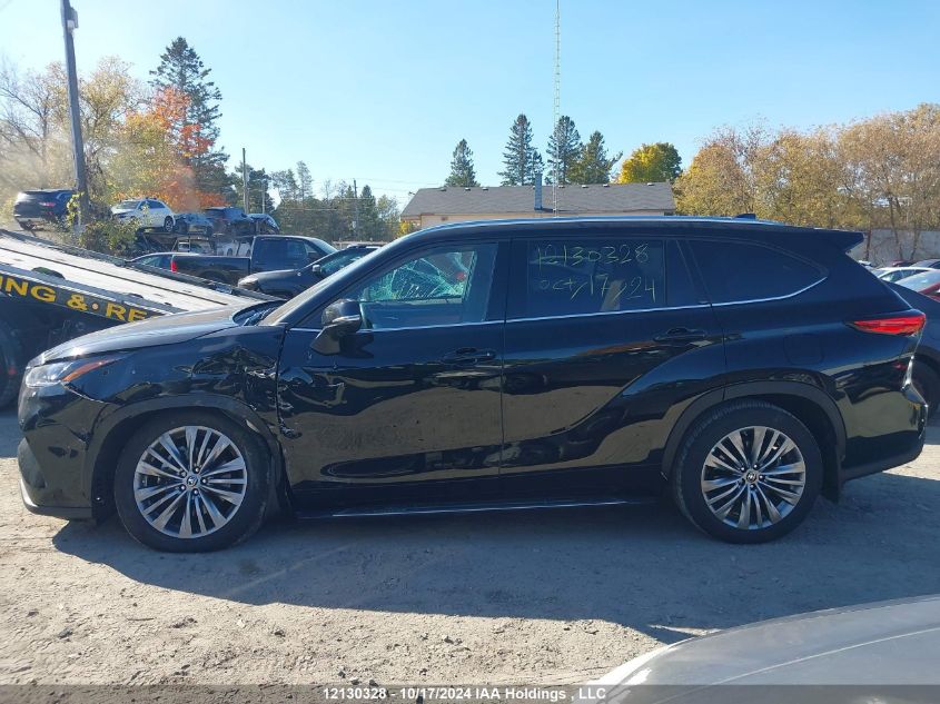 2021 Toyota Highlander Platinum VIN: 5TDFZRBH6MS160023 Lot: 12130328