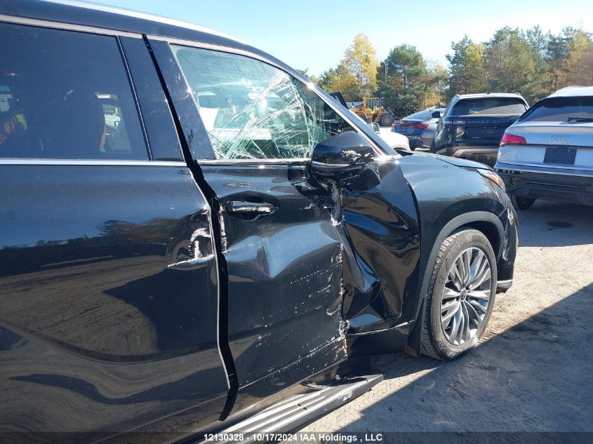 2021 Toyota Highlander Platinum VIN: 5TDFZRBH6MS160023 Lot: 12130328