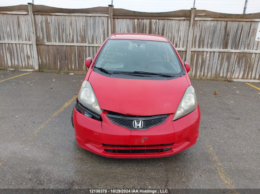 2013 Honda Fit VIN: LUCGE8H59D3004997 Lot: 12130375