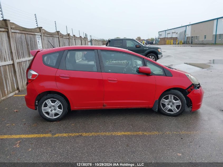 2013 Honda Fit VIN: LUCGE8H59D3004997 Lot: 12130375